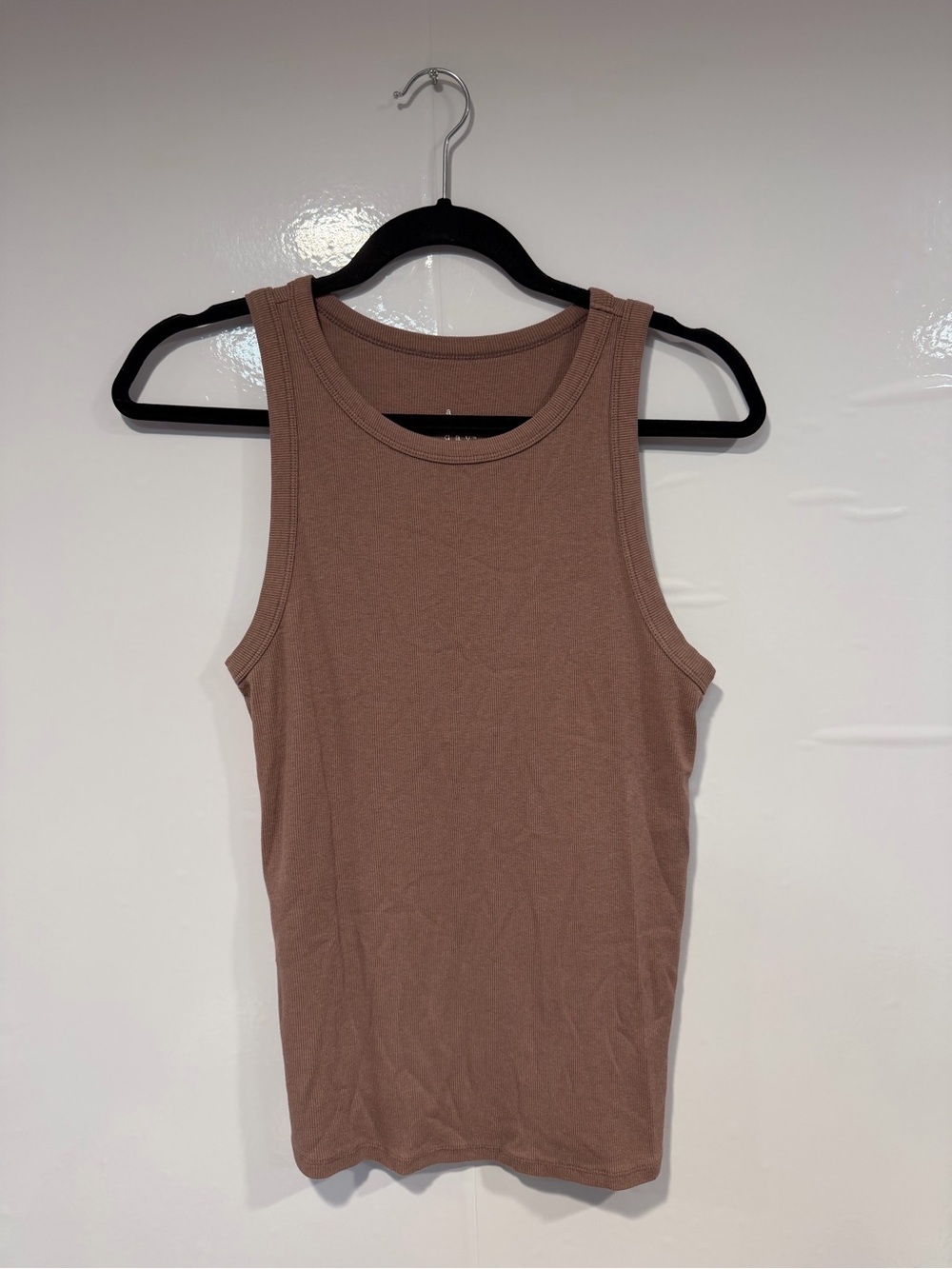 Women’s A New Day Sleeveless Ribbed Tank Top - Brown